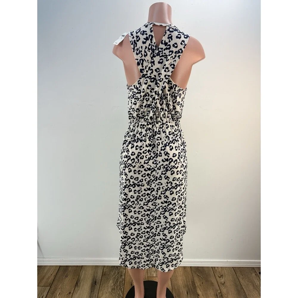 NEW Banana Republic Sleeveless Women Dress Size M Criss Cross Back - Picture 1 of 13